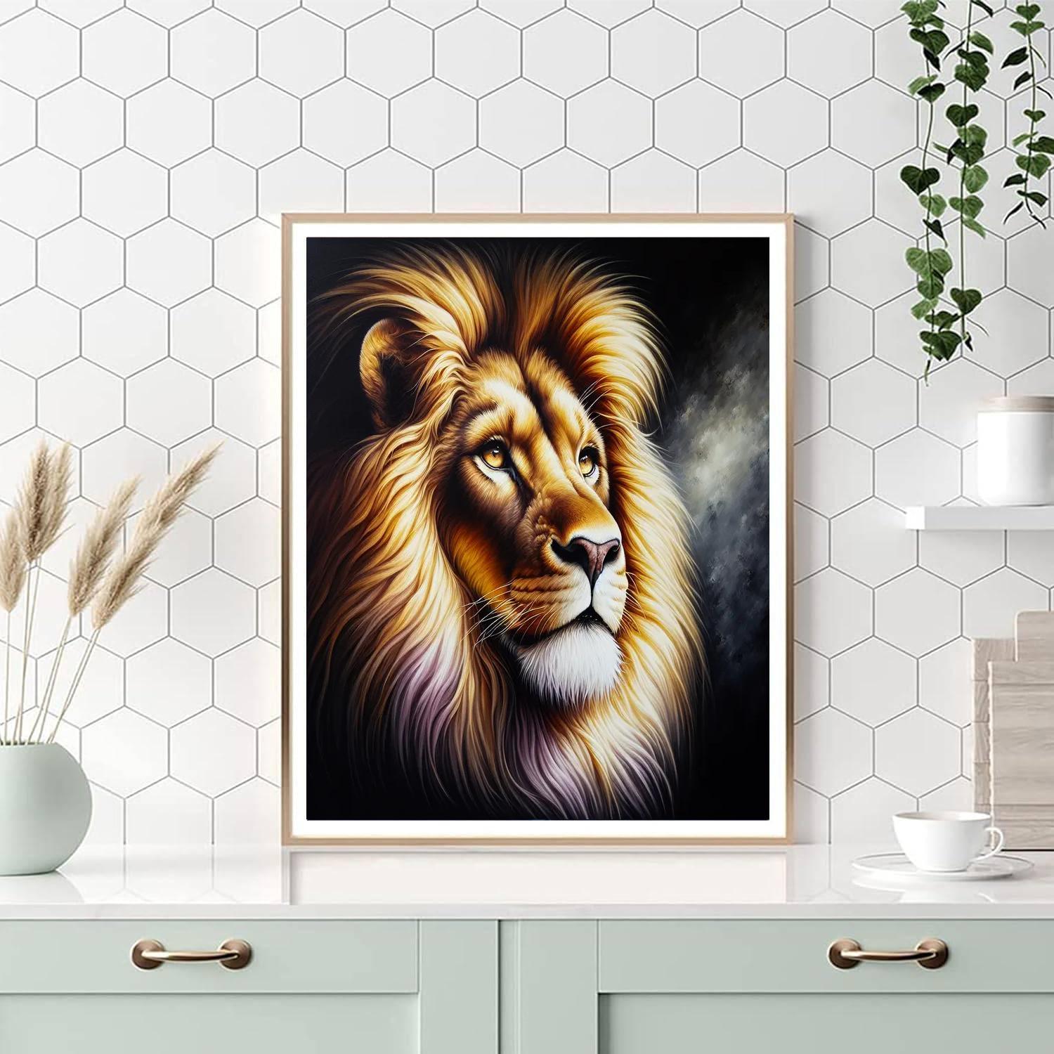 Majestic Lion Majesty DIY Paint By Numbers