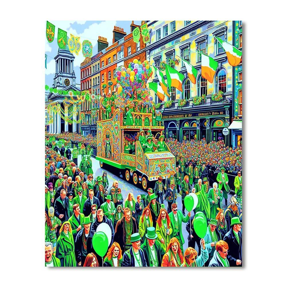 Saint Patrick's Festival - Dublin, Ireland Paint By Numbers Art