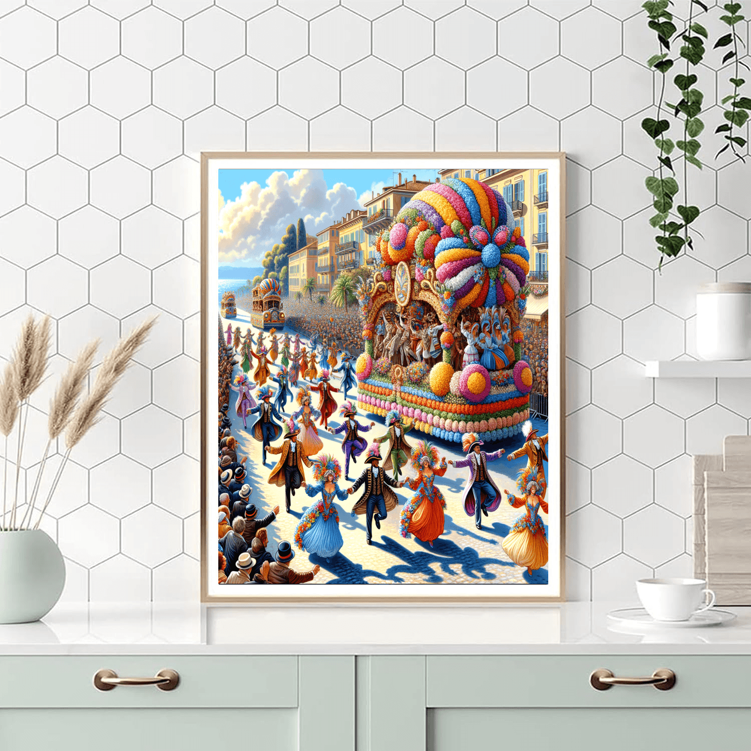 T Carnaval De Nice - France Numbered Painting Kits