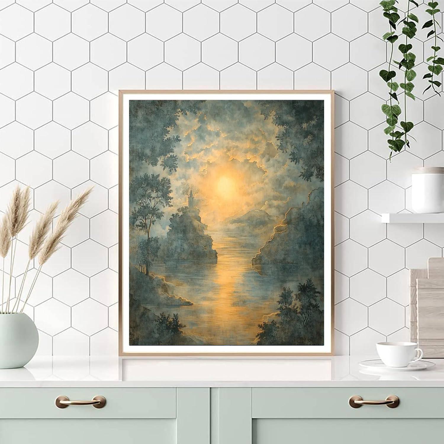 Caravaggio Inspired Veils Of Memory  Paint By Numbers Kits