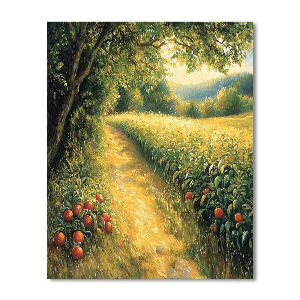 Pierre-Auguste Renoir Inspired Glistening Harvest  Paint By Numbers