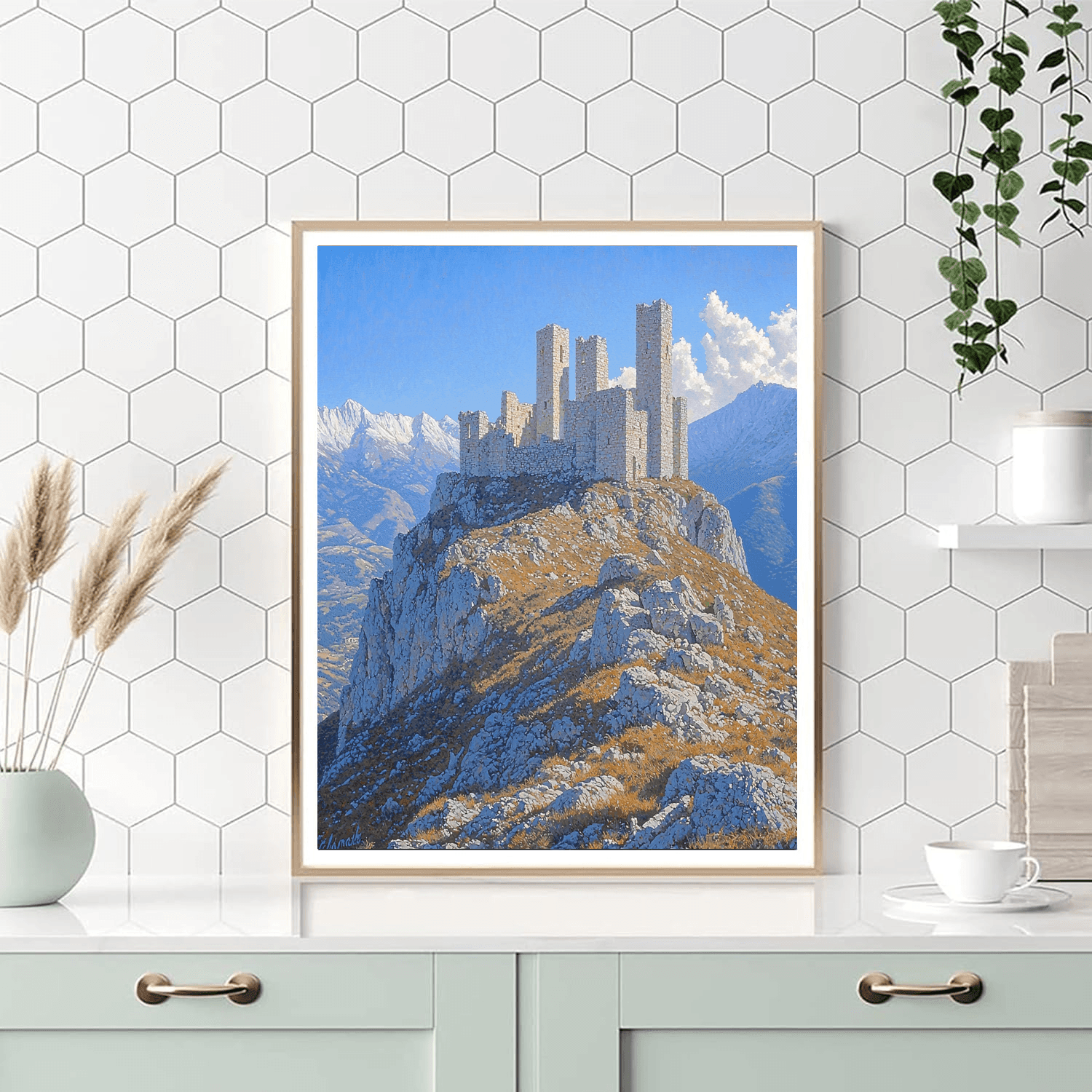 Rocca Calascio - Abruzzo Paint By Numbers