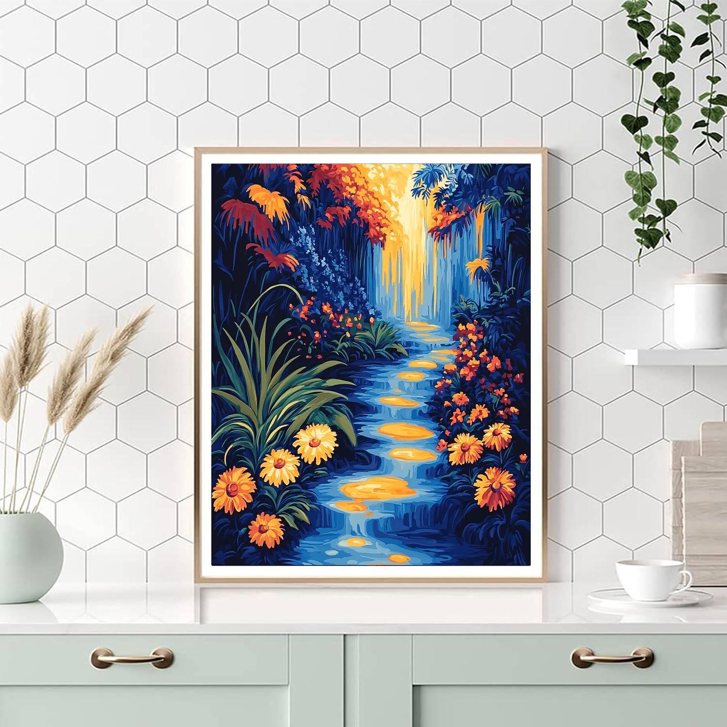 Salvador Dali Inspired Dali's Dreamlike Flora  DIY Paint By Numbers