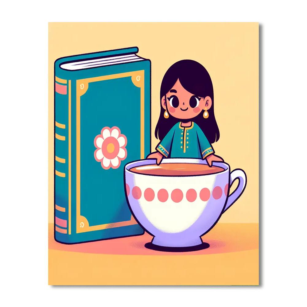 Giant's Storybook Number Painting