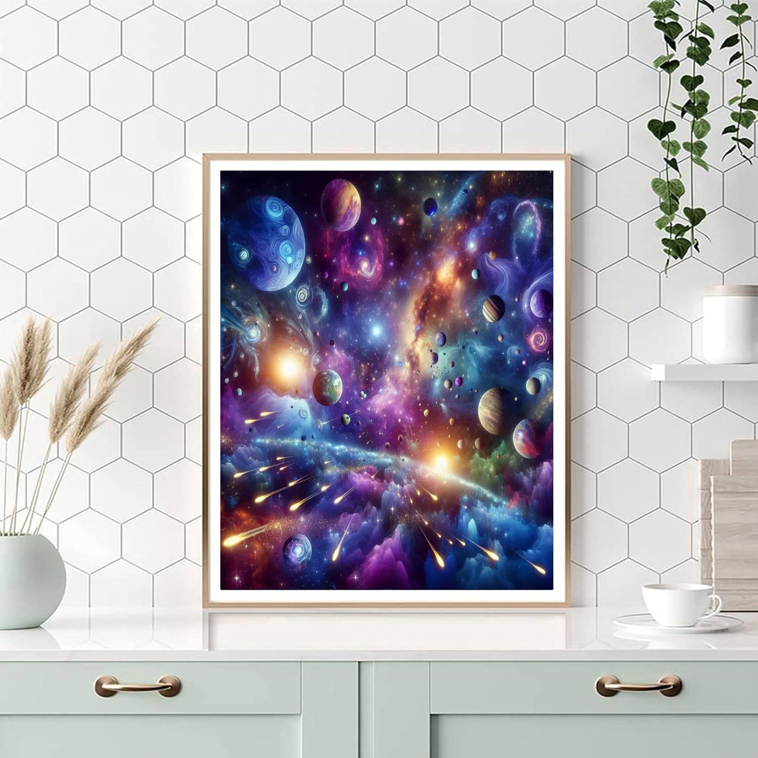 Cosmic Fantasy Journey Paint By Number