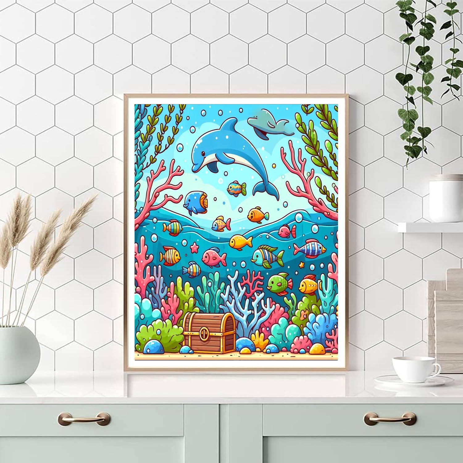 Adventurous Ocean Expedition Paint By Number