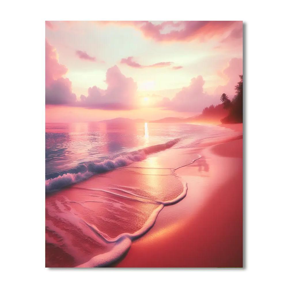 Seaside Sunset Harmony Painting By Numbers Kit
