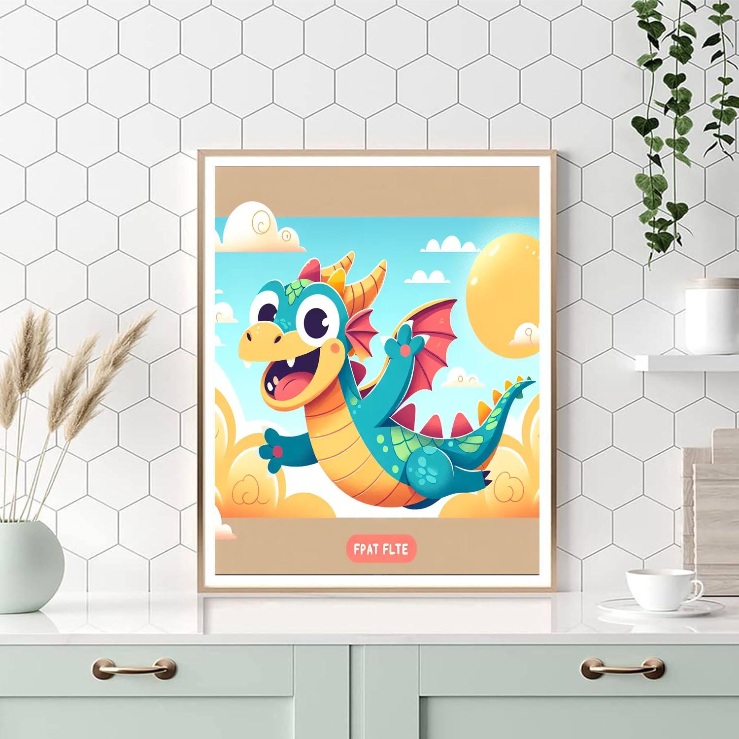 Mythical Beasts Adventure Paint By Numbers