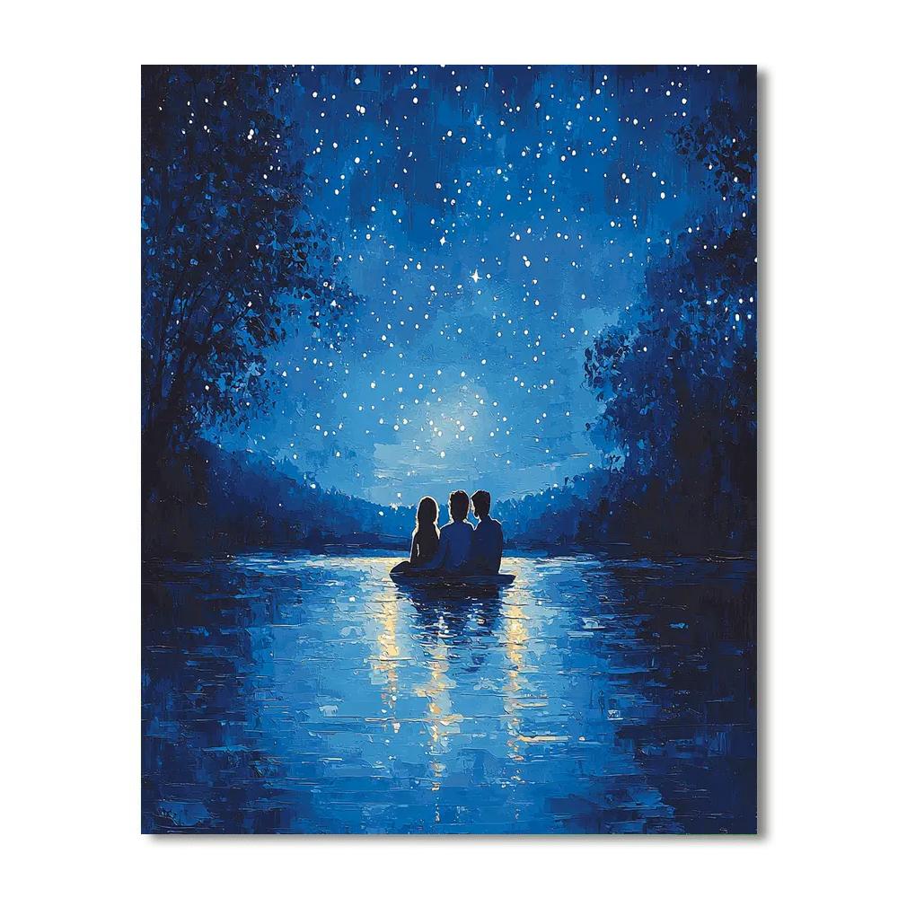 An Evening Under The Stars Paint By Numbers Kits