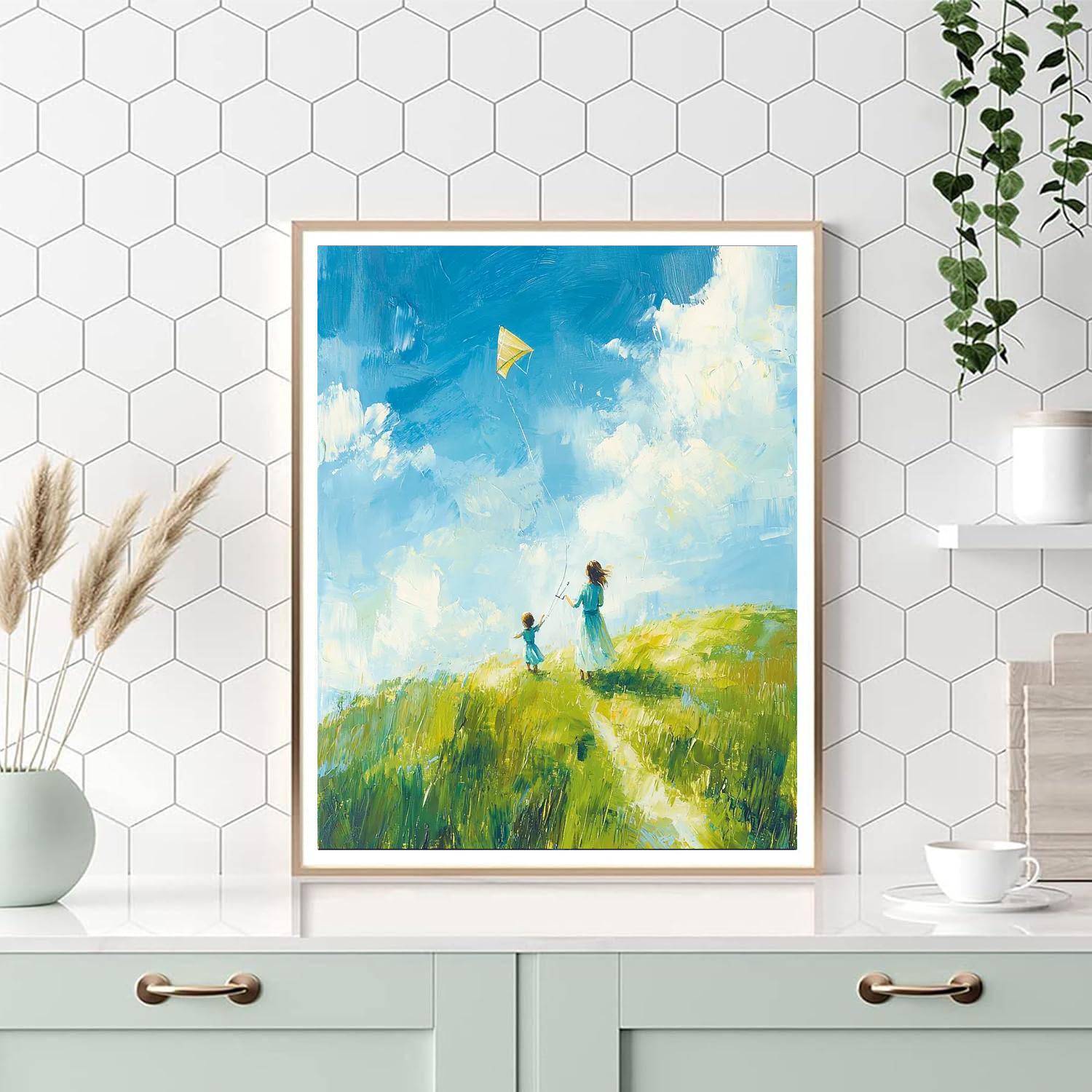 Breezes Of Affection Painting Number Kit