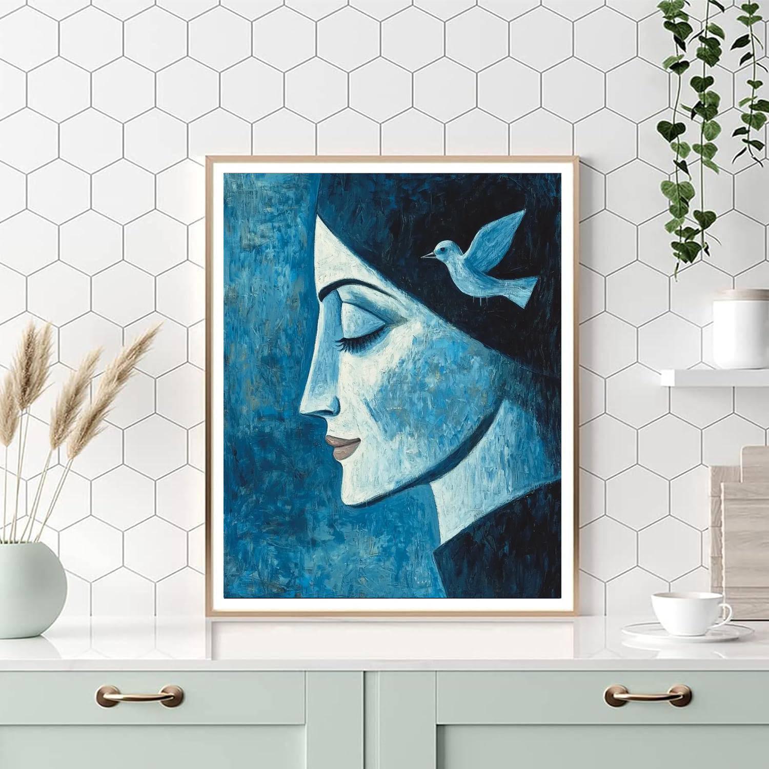 Pablo Picasso Inspired Picasso's Melancholic Muse  Numbered Painting Kits