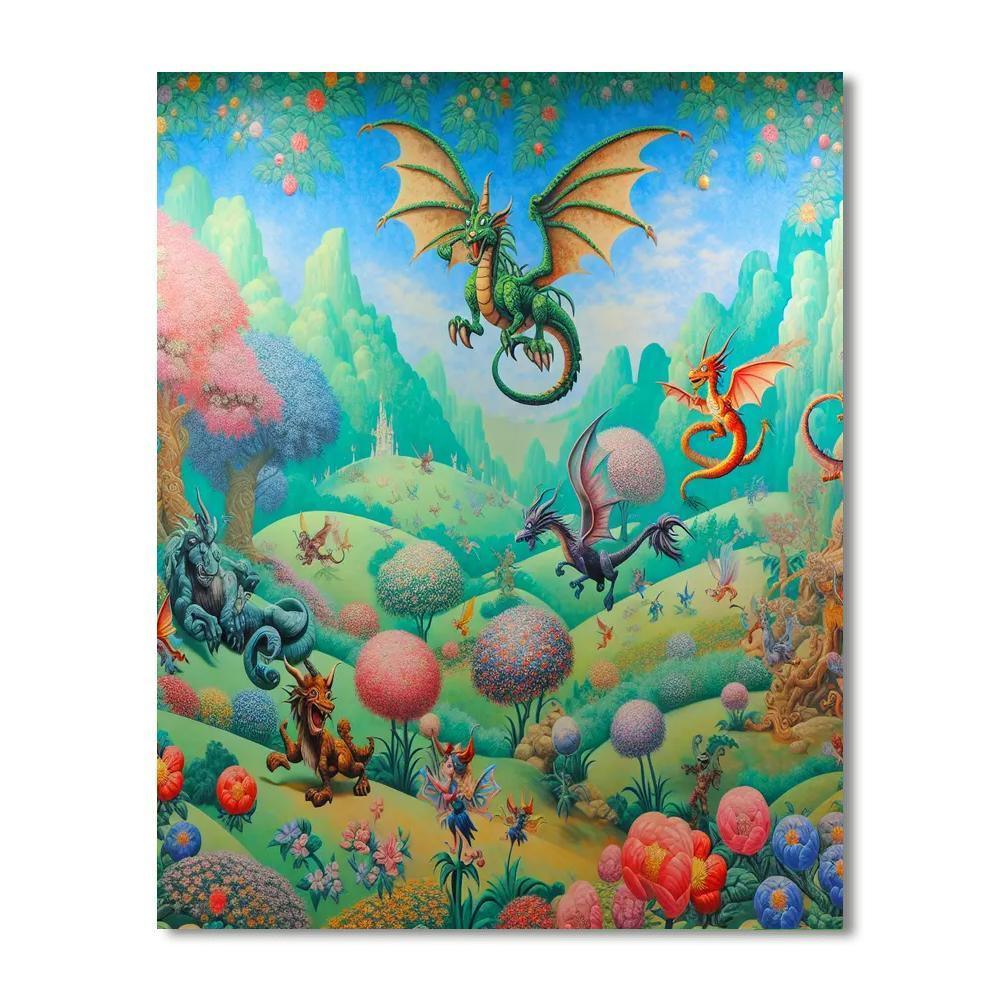 Whimsical Adventure Paint By Number