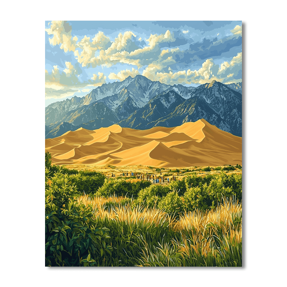 Great Sand Dunes National Park Numbered Painting Kits