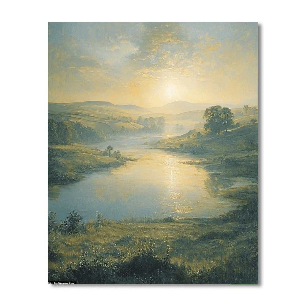 J.M.W. Turner Inspired Eternal Landscapes  Paint By Numbers Art