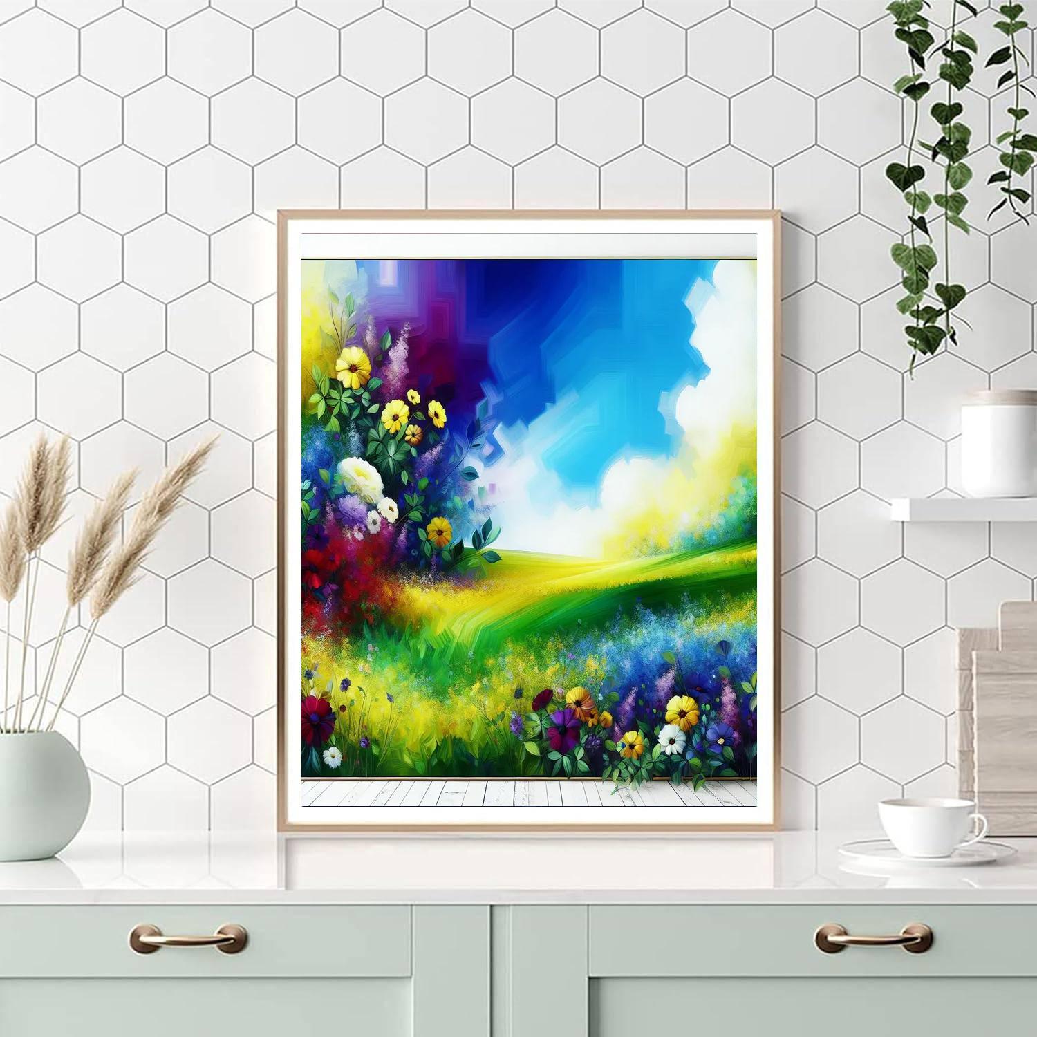 Charming Meadow Stroll Paint By Numbers Kits