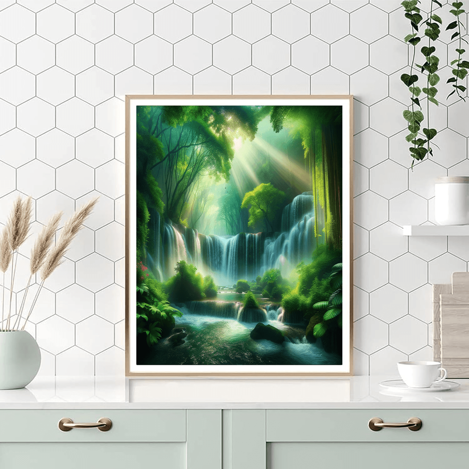 Enchanted Waterfall Painting By Numbers Kit