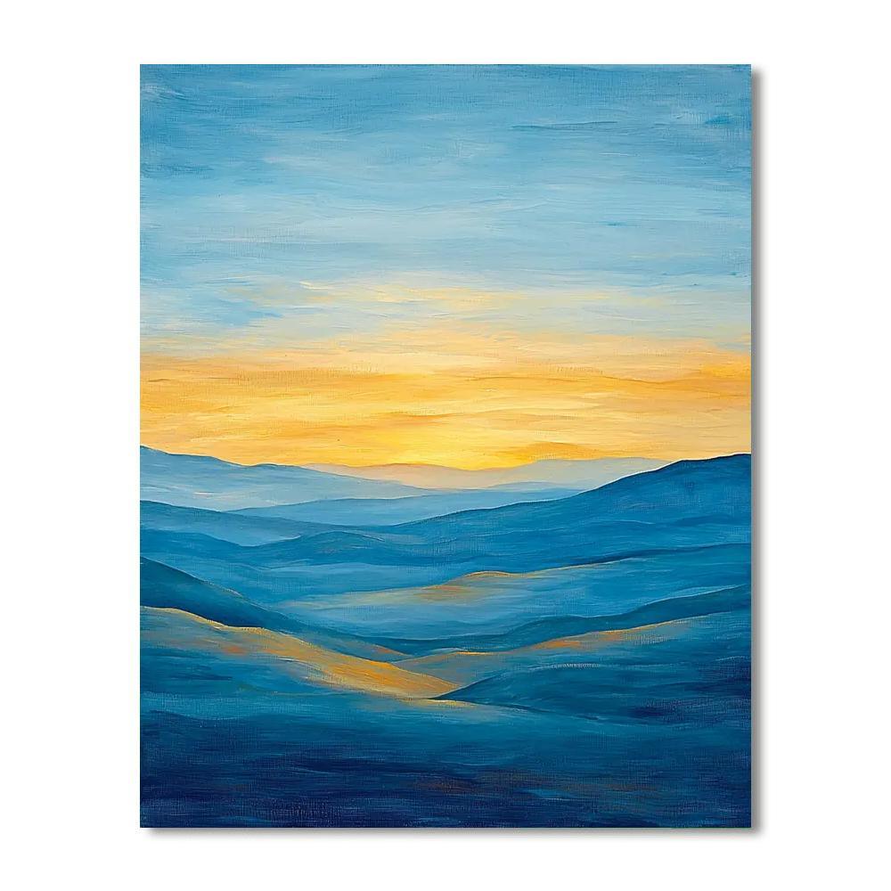 J.M.W. Turner Inspired Enchanted Horizon  DIY Paint By Numbers