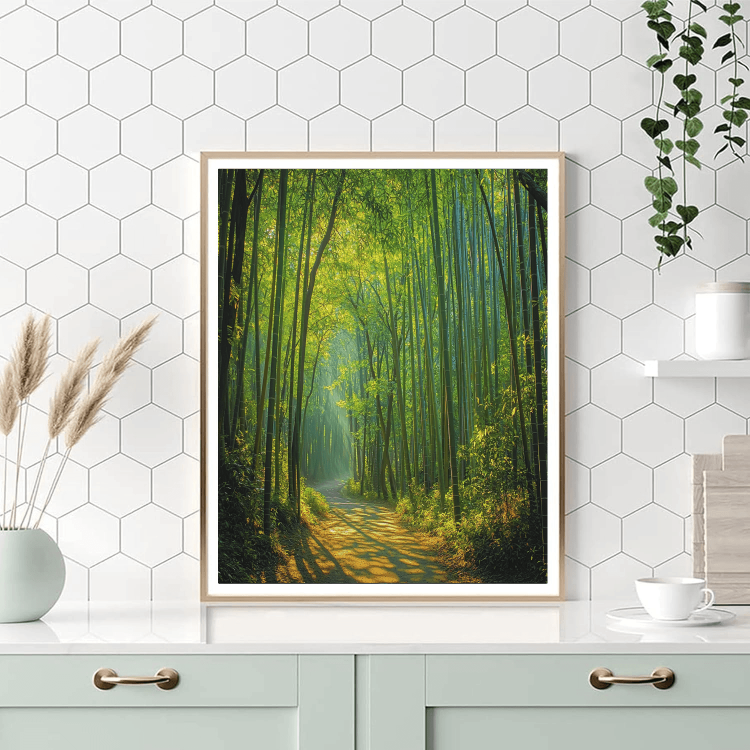 Bamboo Forest Numbered Painting Kits