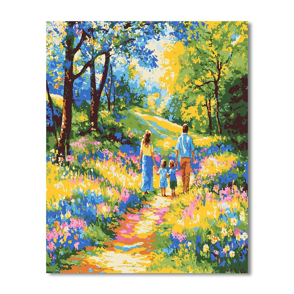 Moments In Bloom Number Painting