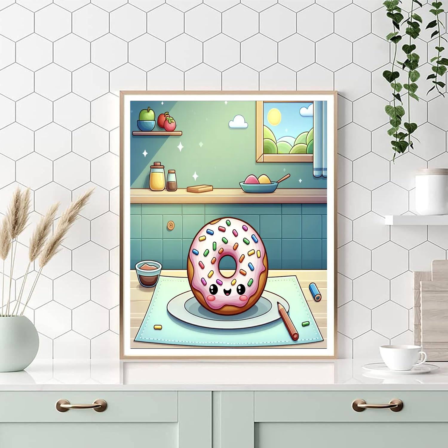 Delightful Doughnut Numbered Painting Kits