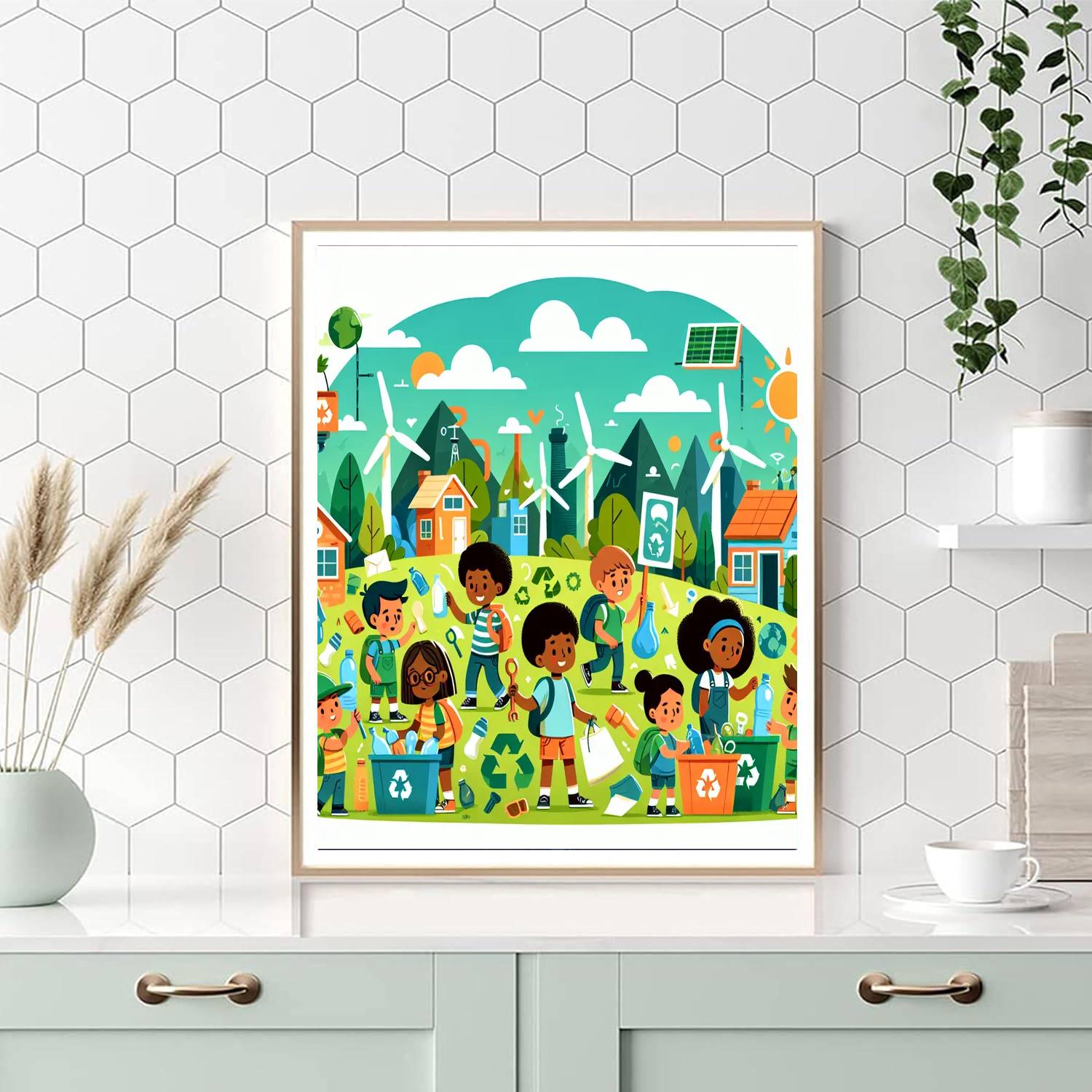 Eco Warrior Quest DIY Paint By Numbers