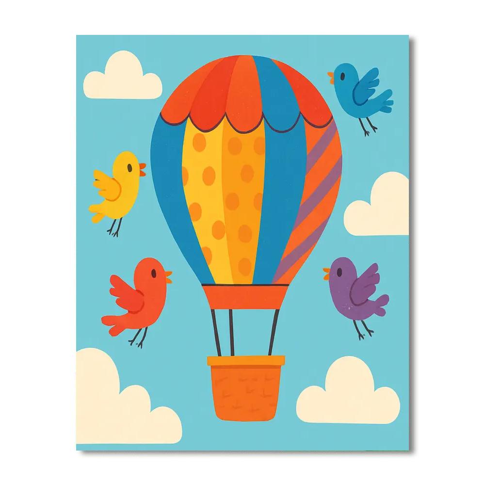 Dreamy Sky Safari Numbered Painting Kits