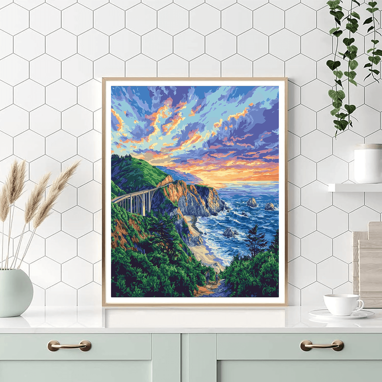 Big Sur Coast Painting By Numbers Kit