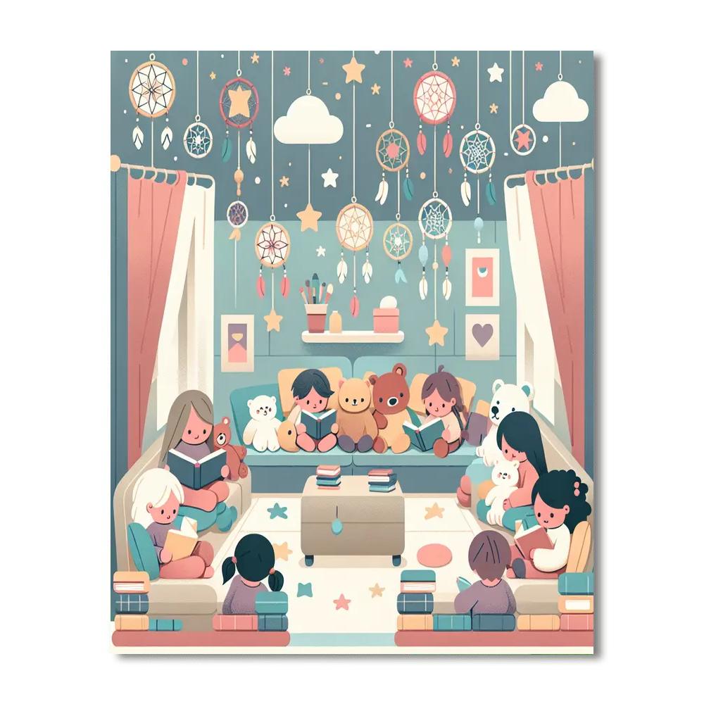 Dreamweaver's Den Number Painting