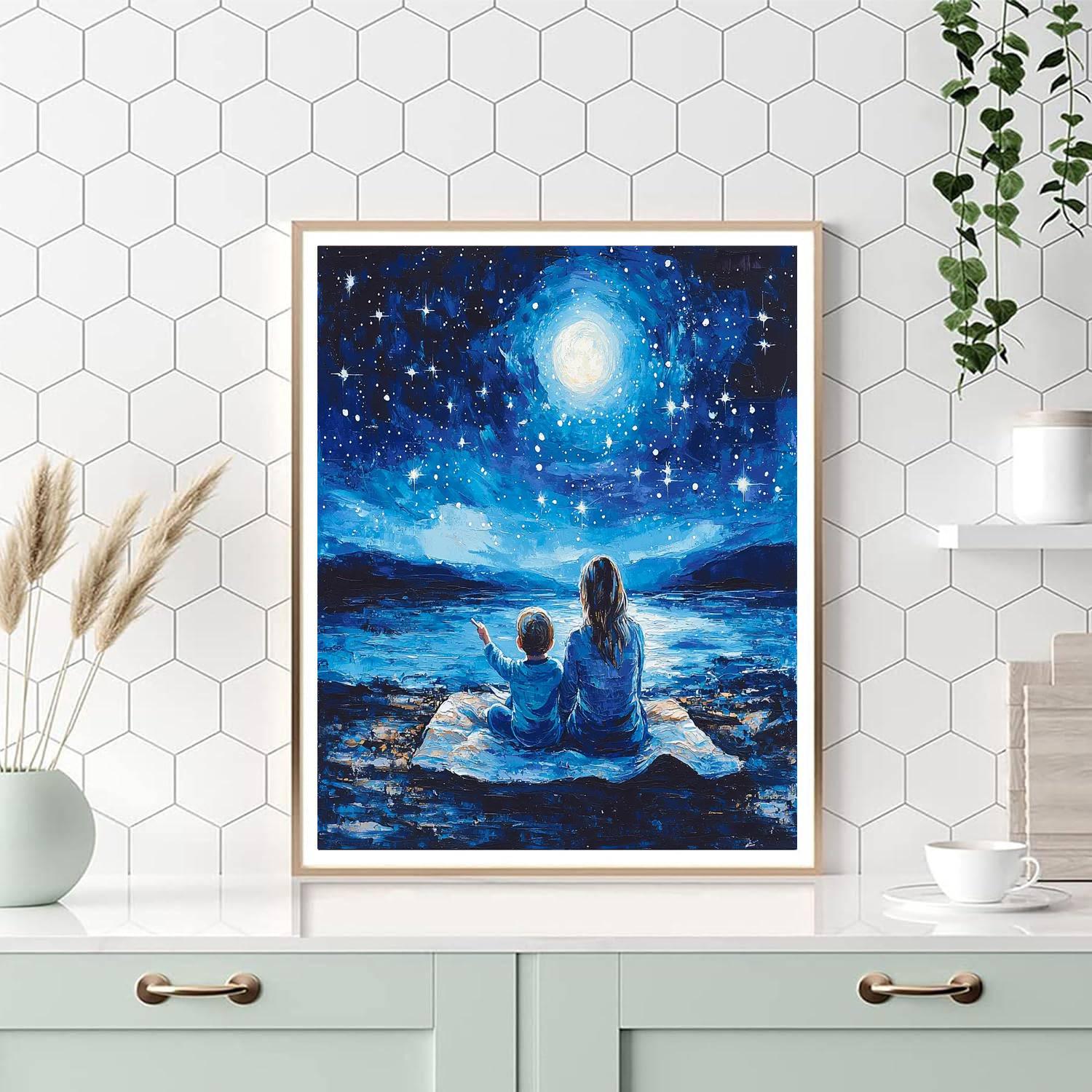 A Mother's Touch Of Magic Paint By Number