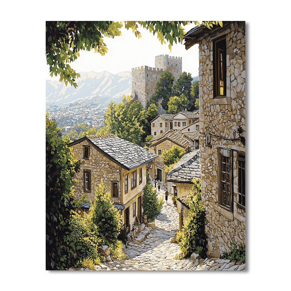 Gjirokastër Numbered Painting Kits
