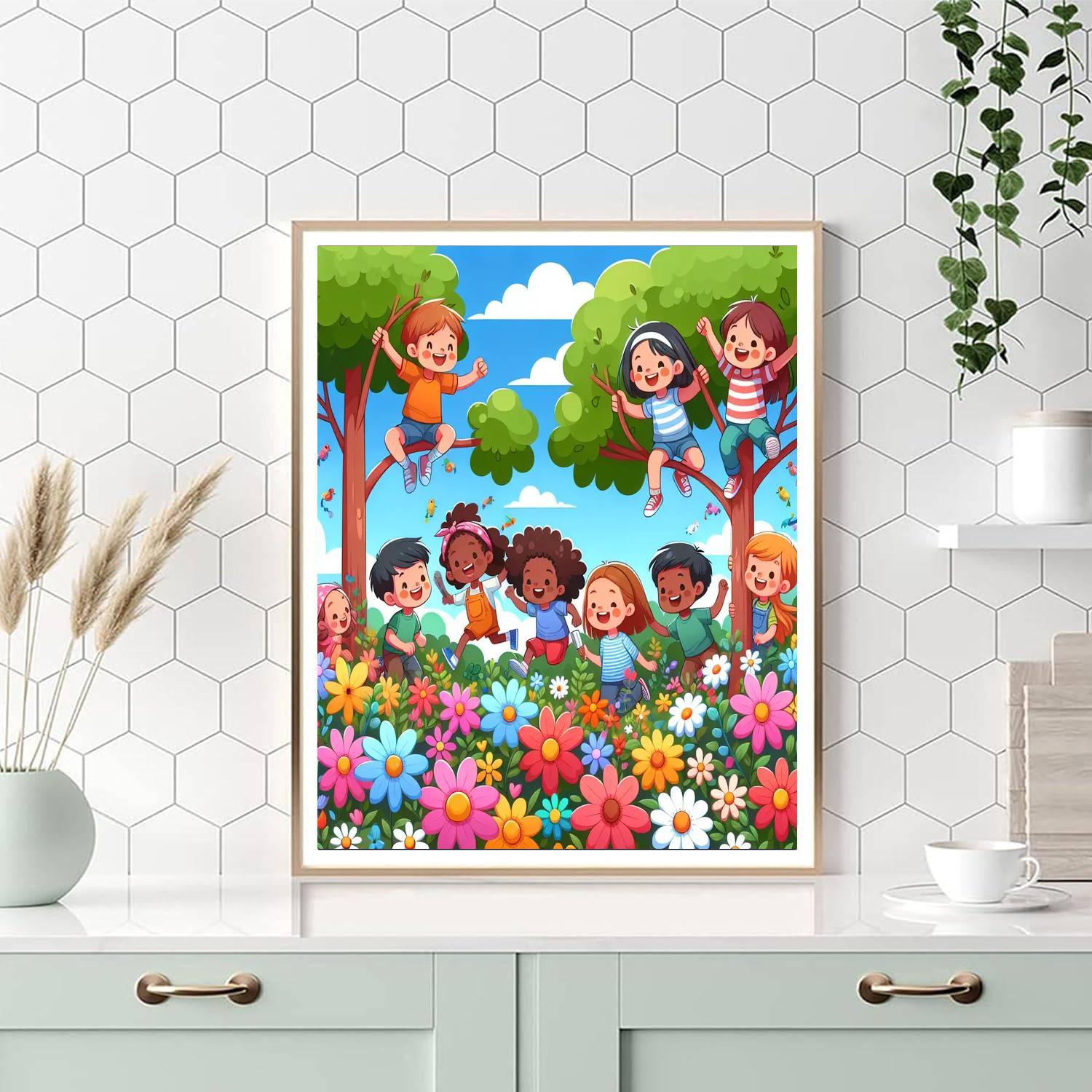 Sunny Outdoor Adventure Paint By Numbers Kits