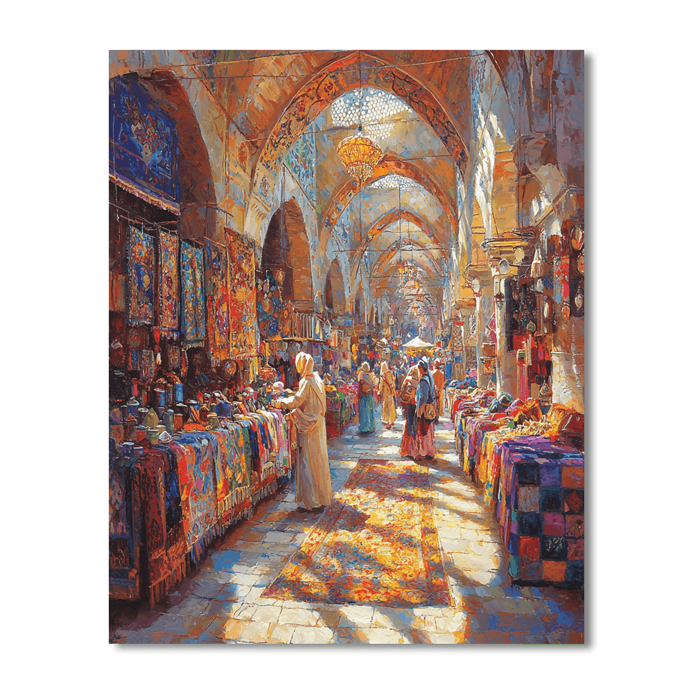 Grand Bazaar - Istanbul Numbered Painting Kits