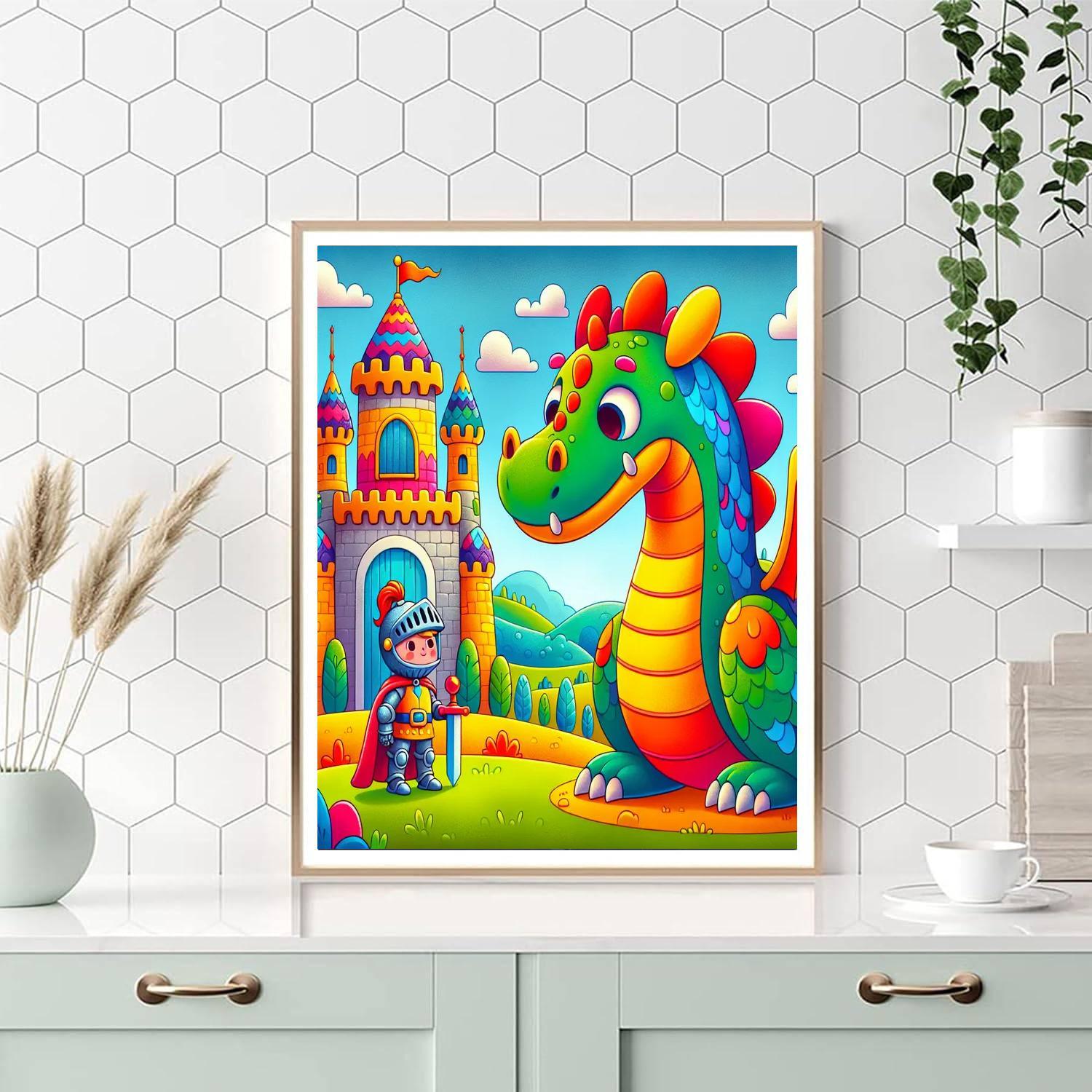 Fairytale Fantasy Quest Paint By Numbers Art