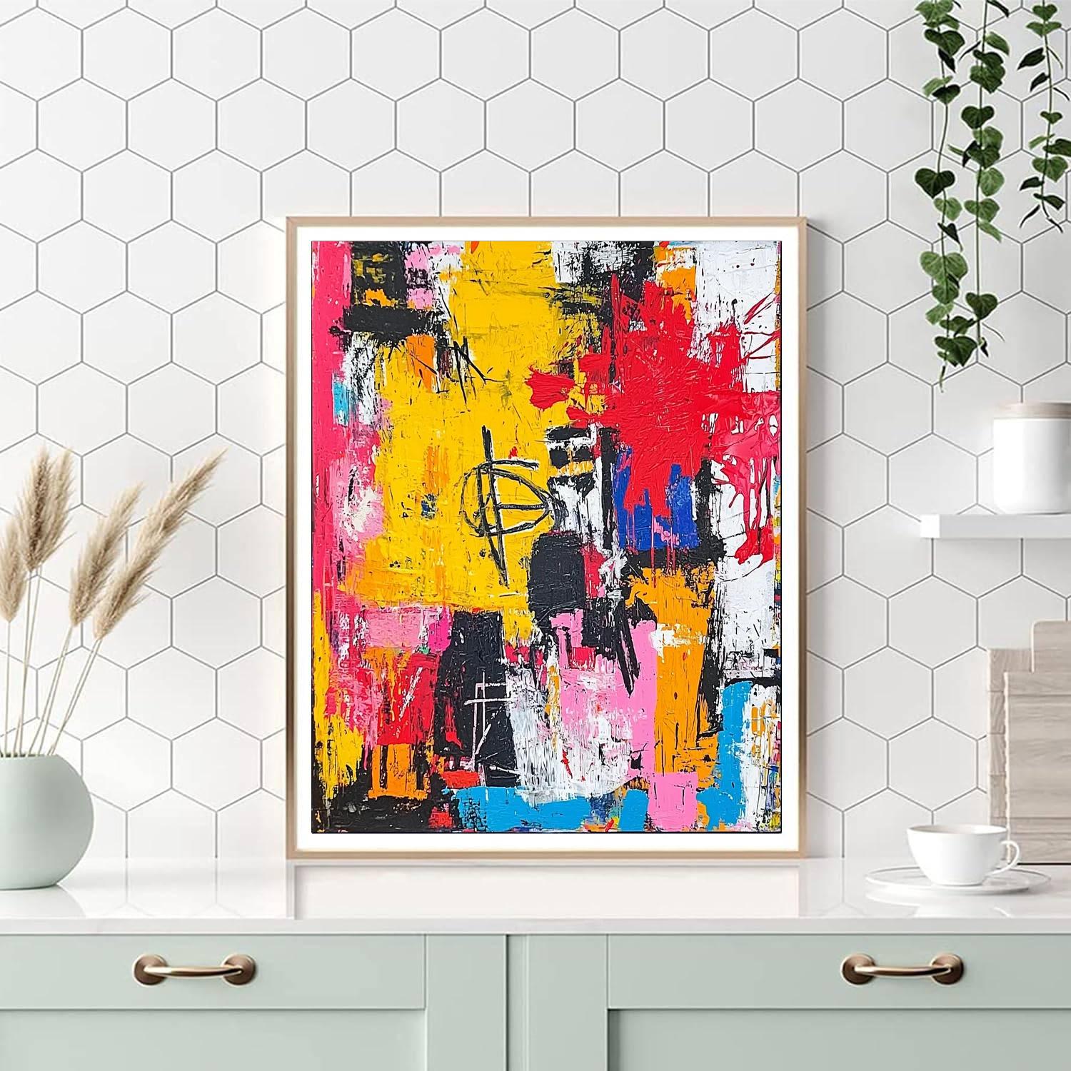 Jean-Michel Basquiat Inspired Renaissance Of Ideas  Paint By Numbers Kits
