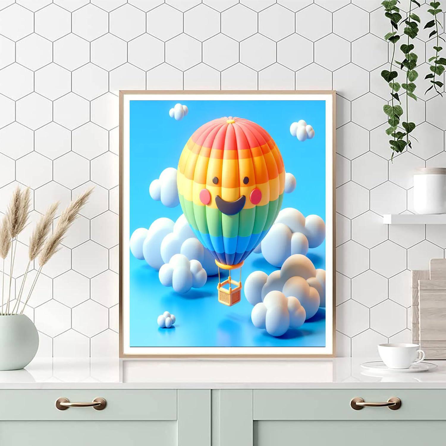 Gigantic Balloon Adventure Paint By Color