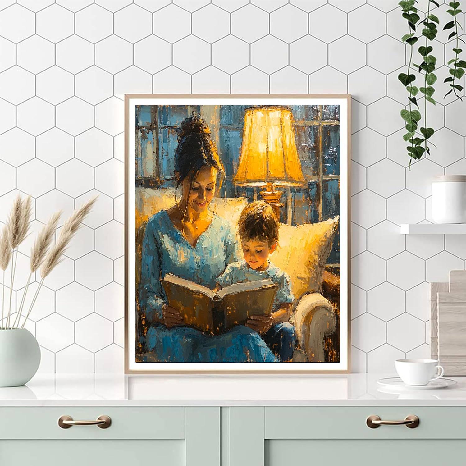 Whimsical Storytime Number Painting