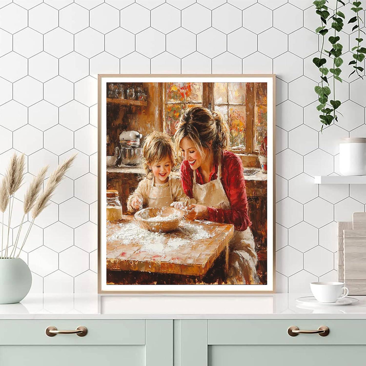 Cooking Together Paint By Numbers Kits