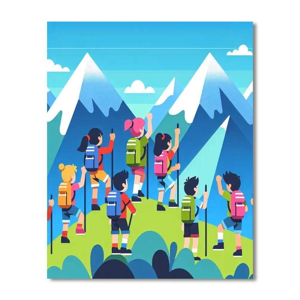 Mountain Top Adventures Paint By Numbers Kits