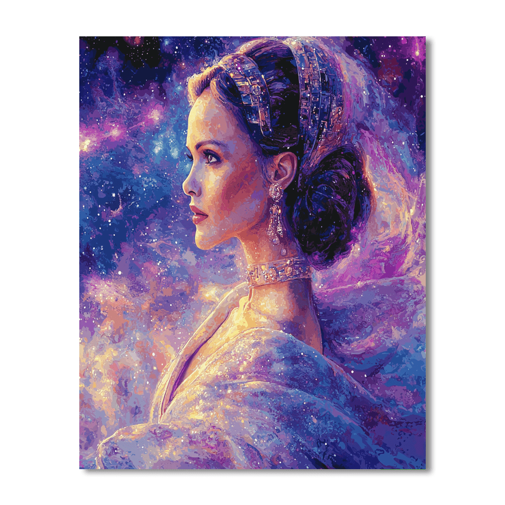 Natalie Portman: The Powerful Legacy Of Padmé Amidala Paint By Color