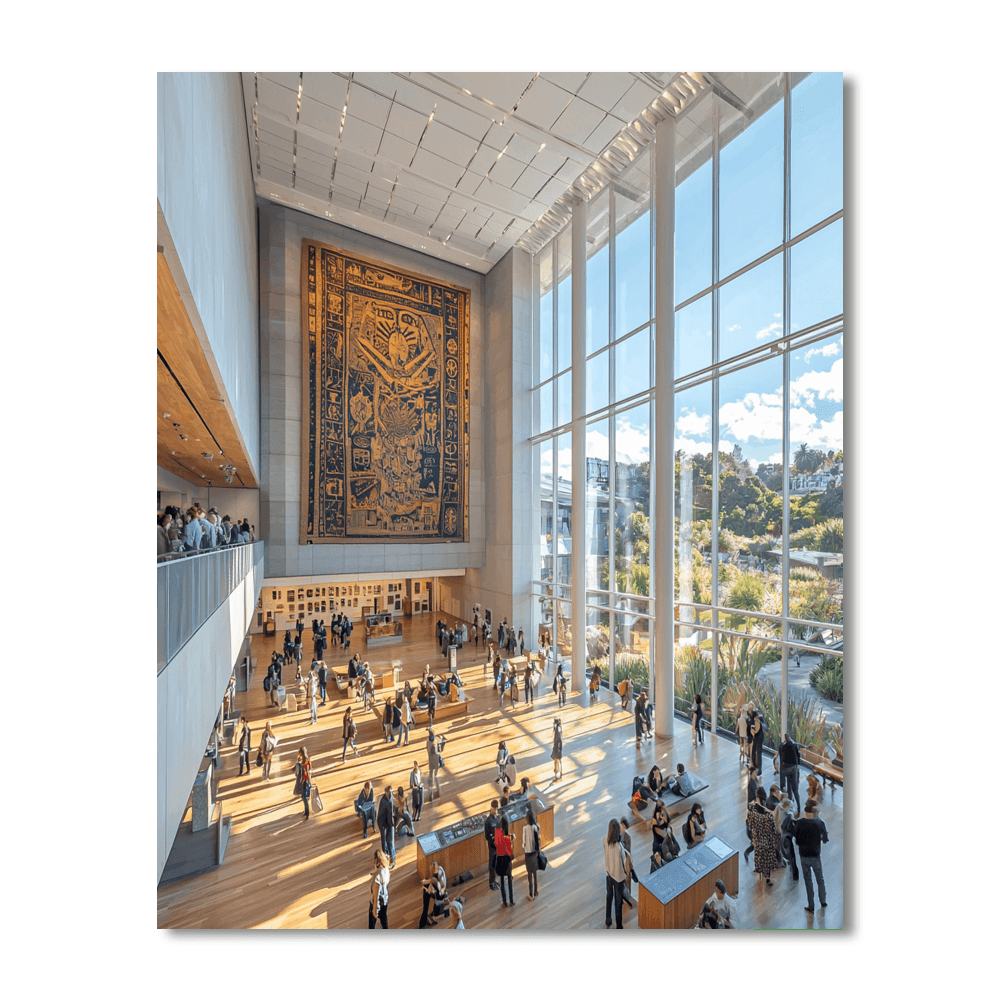 Wellington's Te Papa Museum Numbered Painting Kits