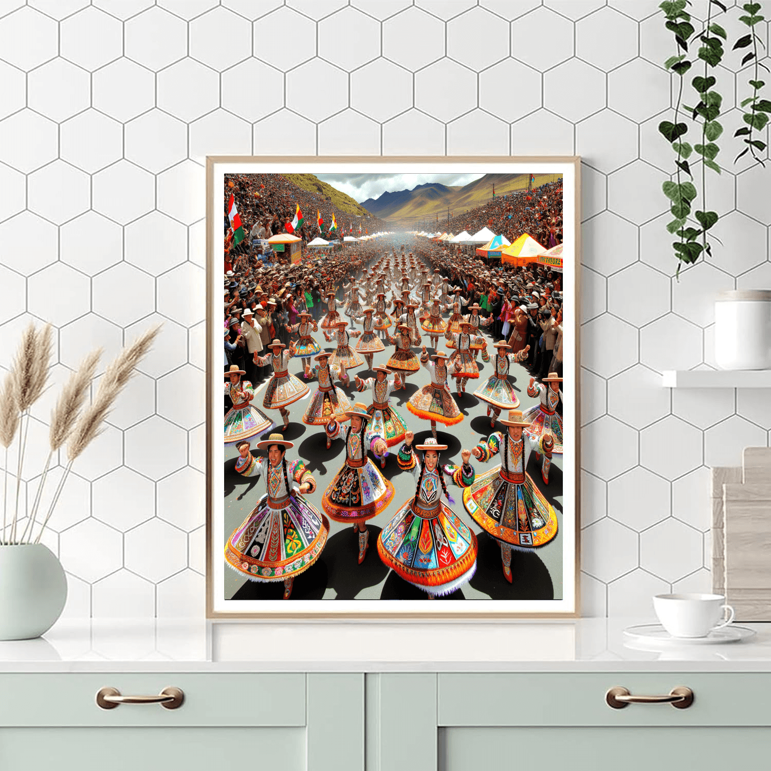 Fiesta De La Candelaria DIY Paint By Numbers