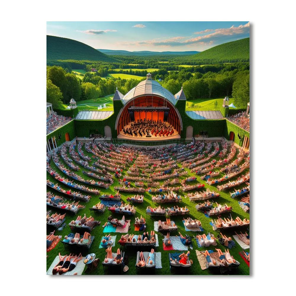 Tanglewood Music Festival - Lenox Paint By Numbers Kits