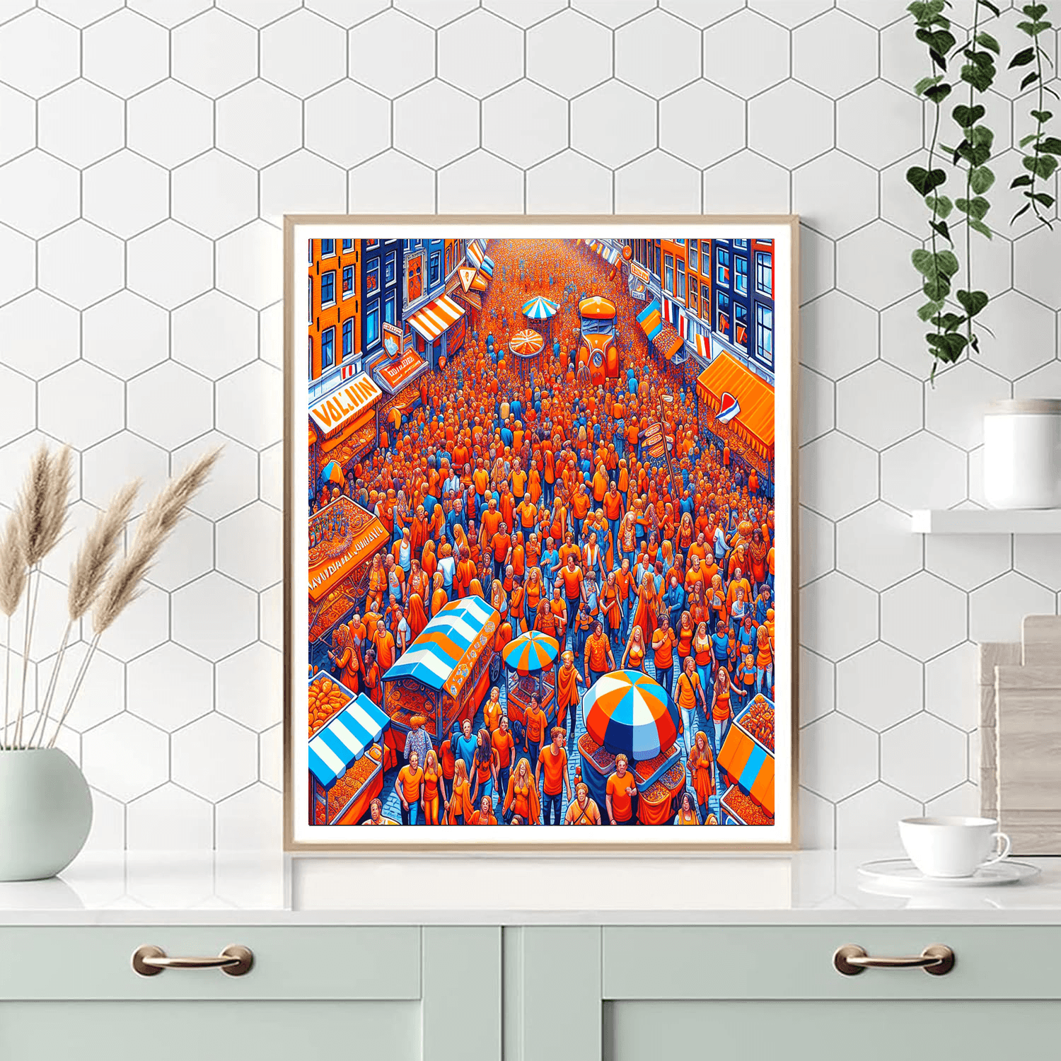 Kings Day - Netherlands Paint By Number
