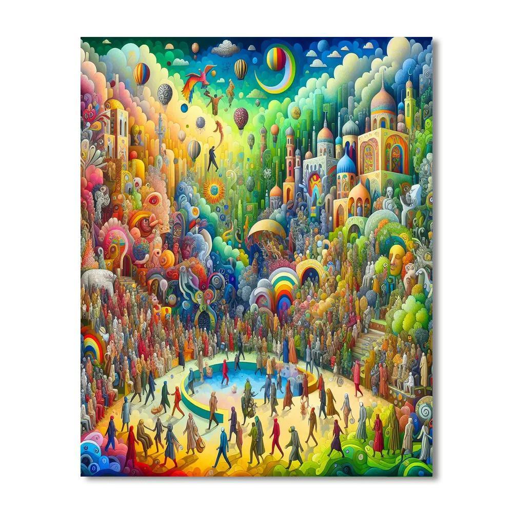 Alice's Wonderland Escape Paint By Numbers Kits