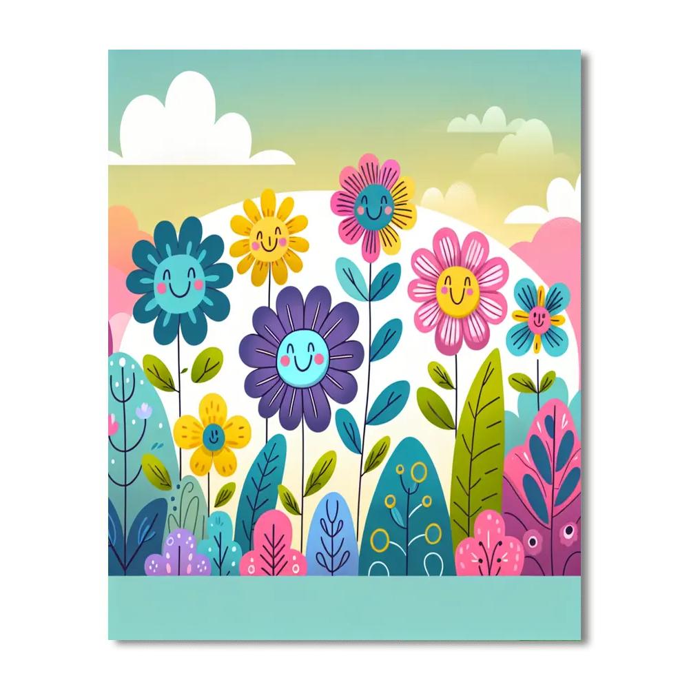 Fantastic Flora Painting By Numbers Kit