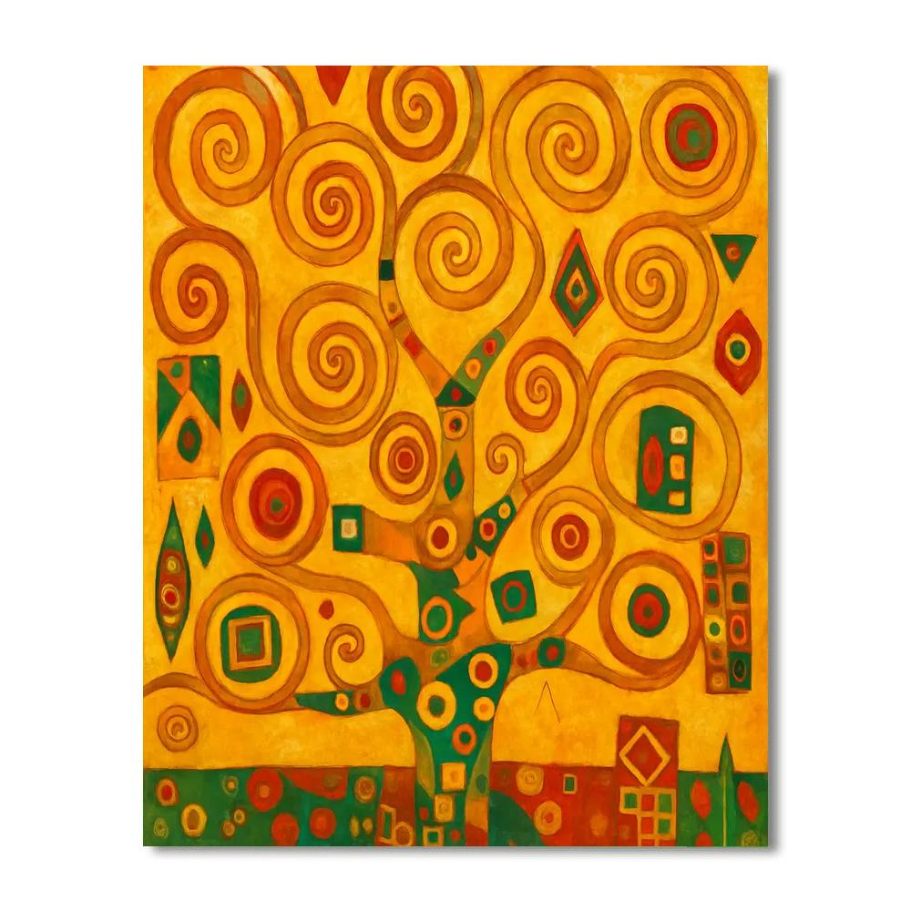 Gustav Klimt Harmony Paint By Number