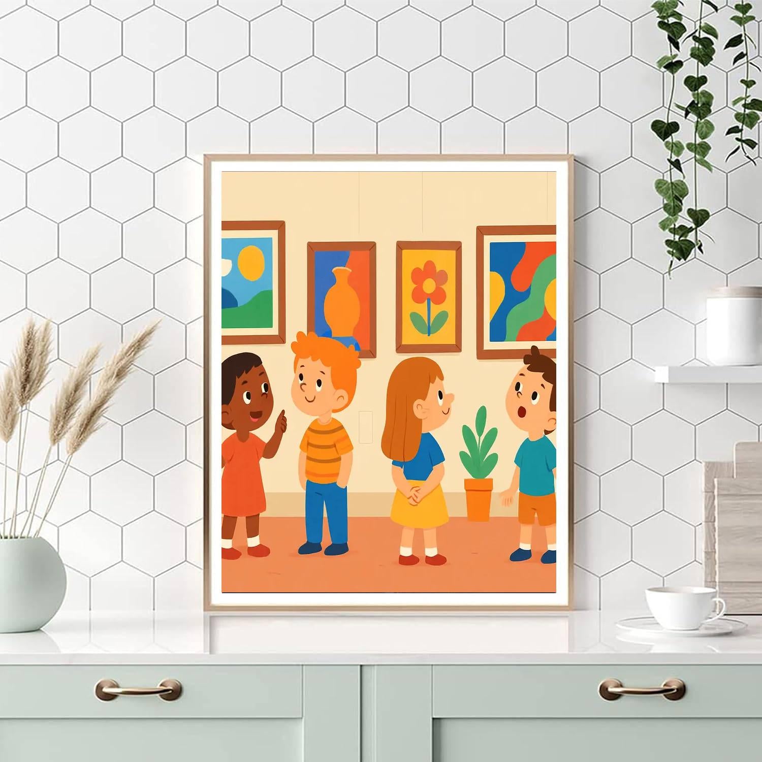 Art Gallery Adventure Paint By Number