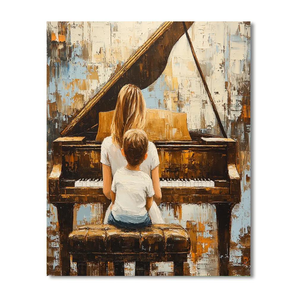 Mother's Sweet Symphony Numbered Painting Kits