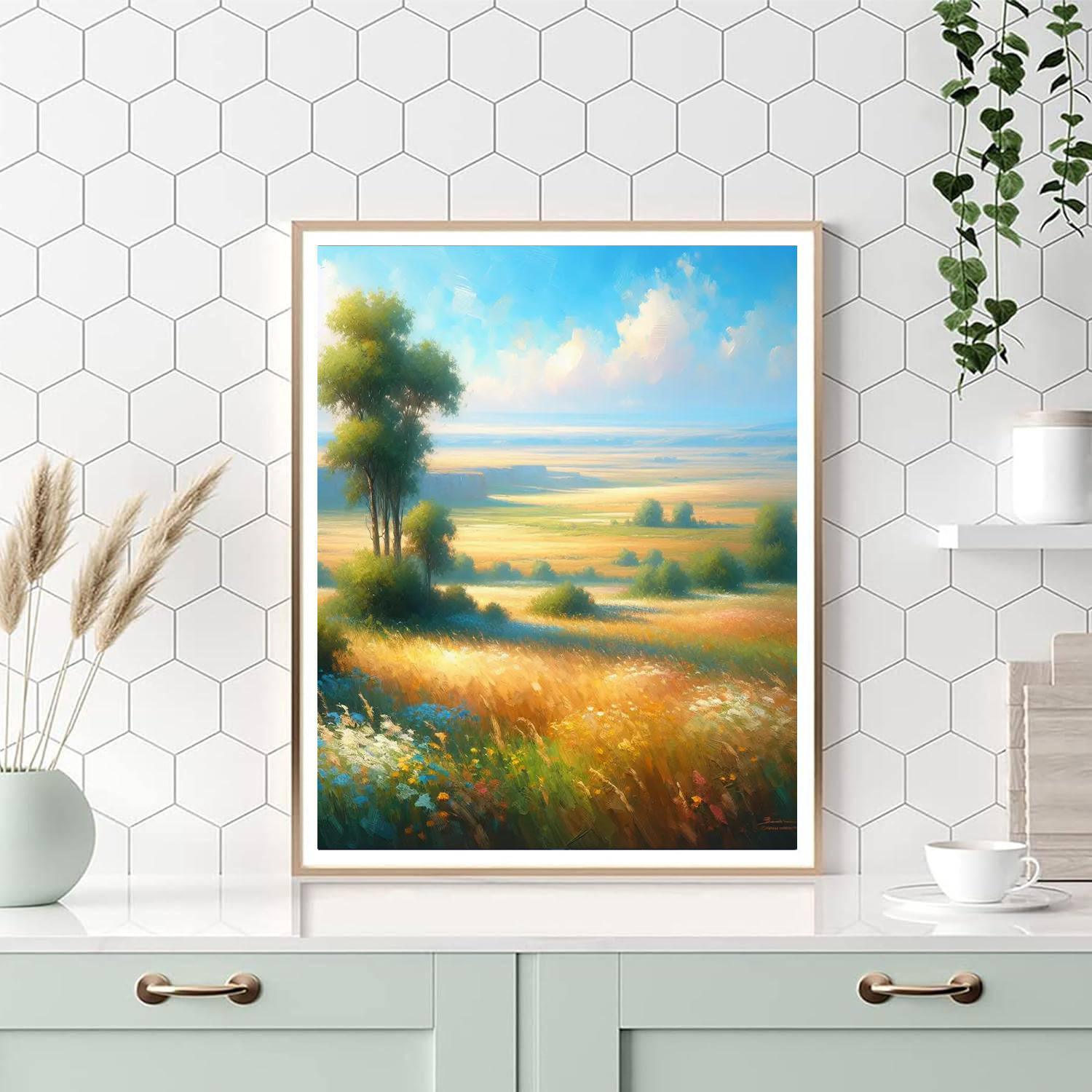 Serenity Of The Open Prairie Paint By Number