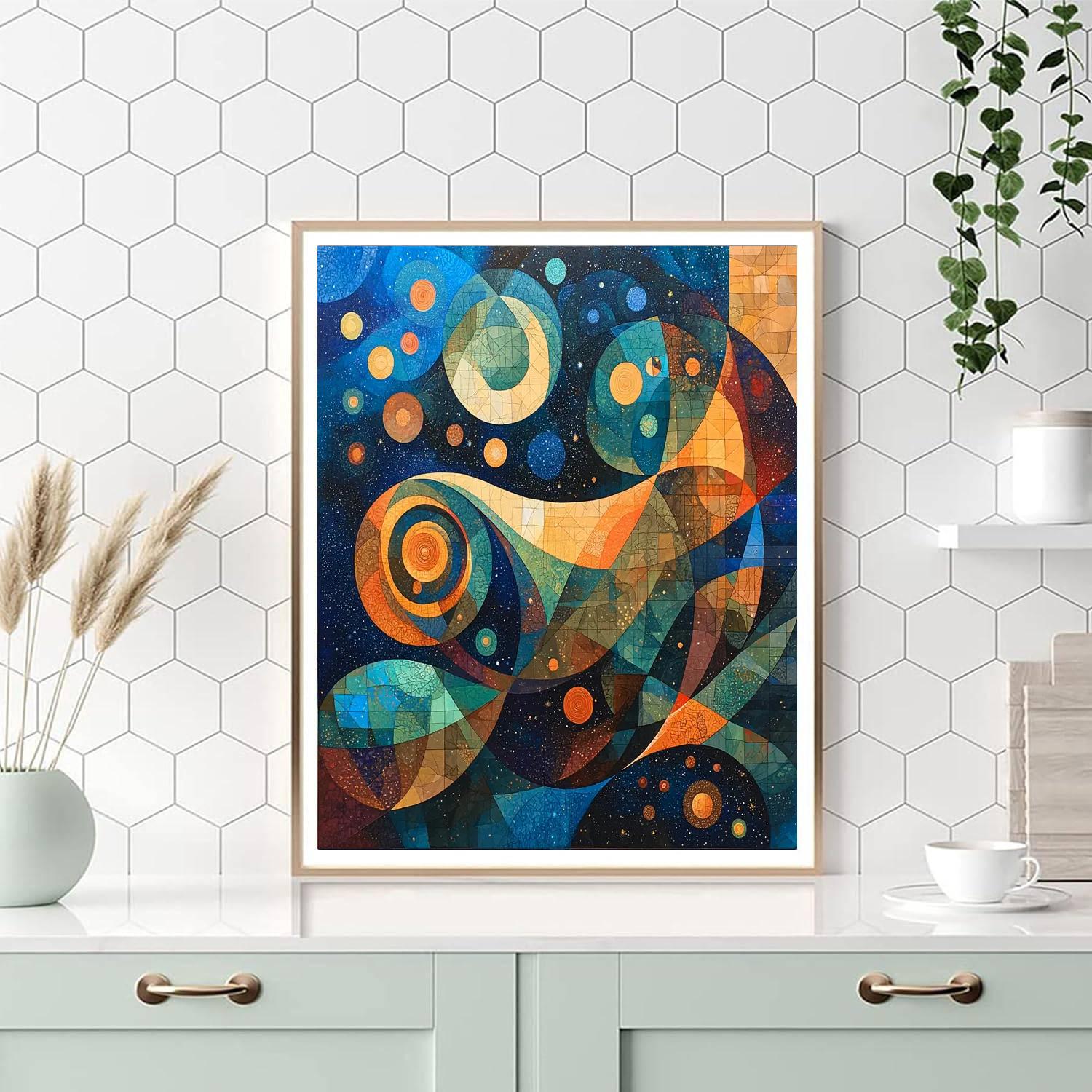 Paul Klee Inspired Harmonies Of The Imagined Cosmos  Paint By Number